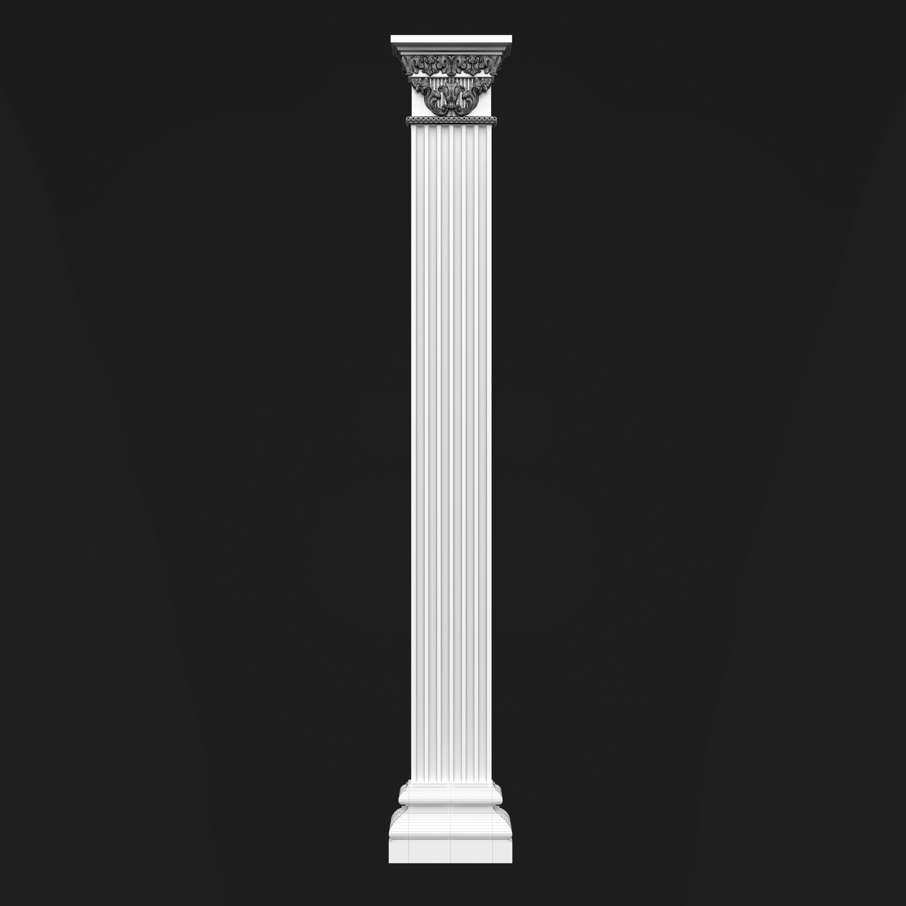 Column Decorative 5 3D model_6