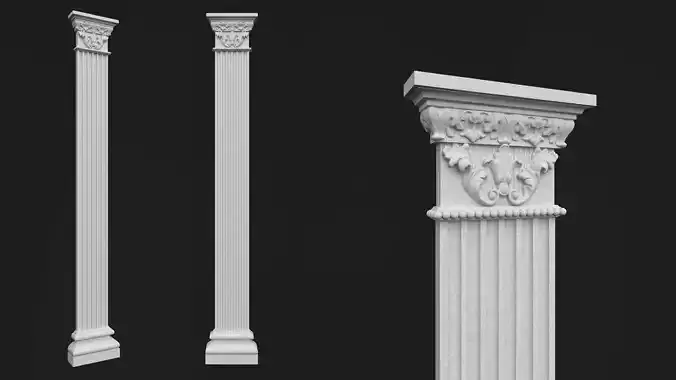Column Decorative 5 3D model