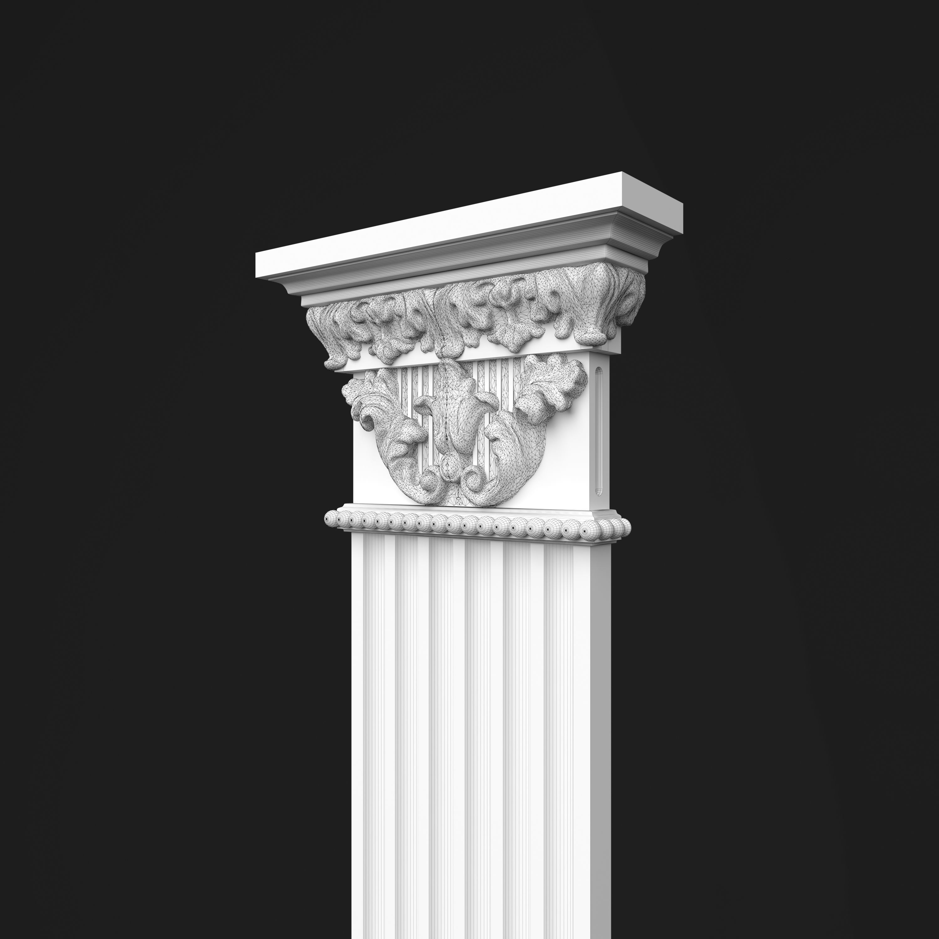 Column Decorative 5 3D model_12