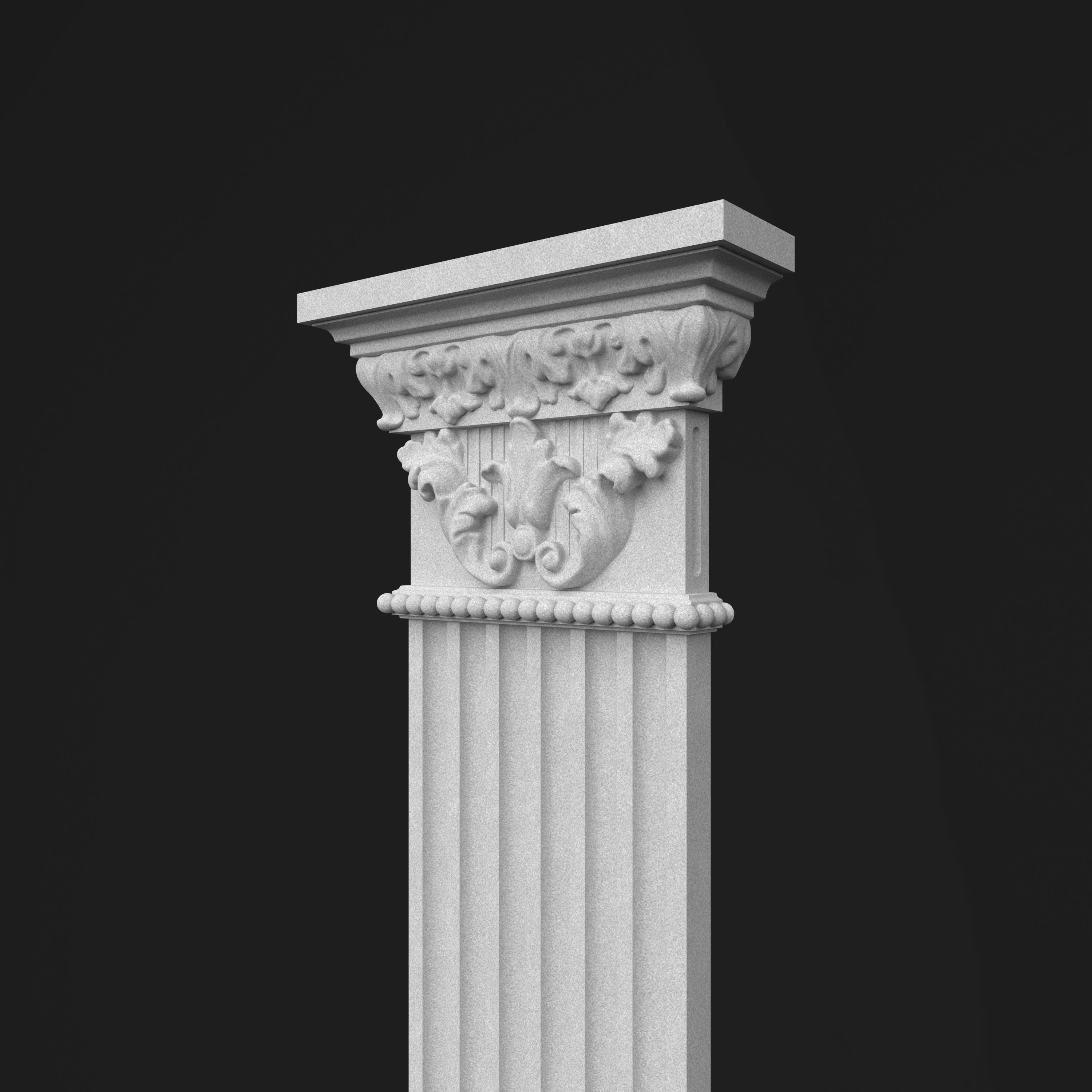 Column Decorative 5 3D model_11