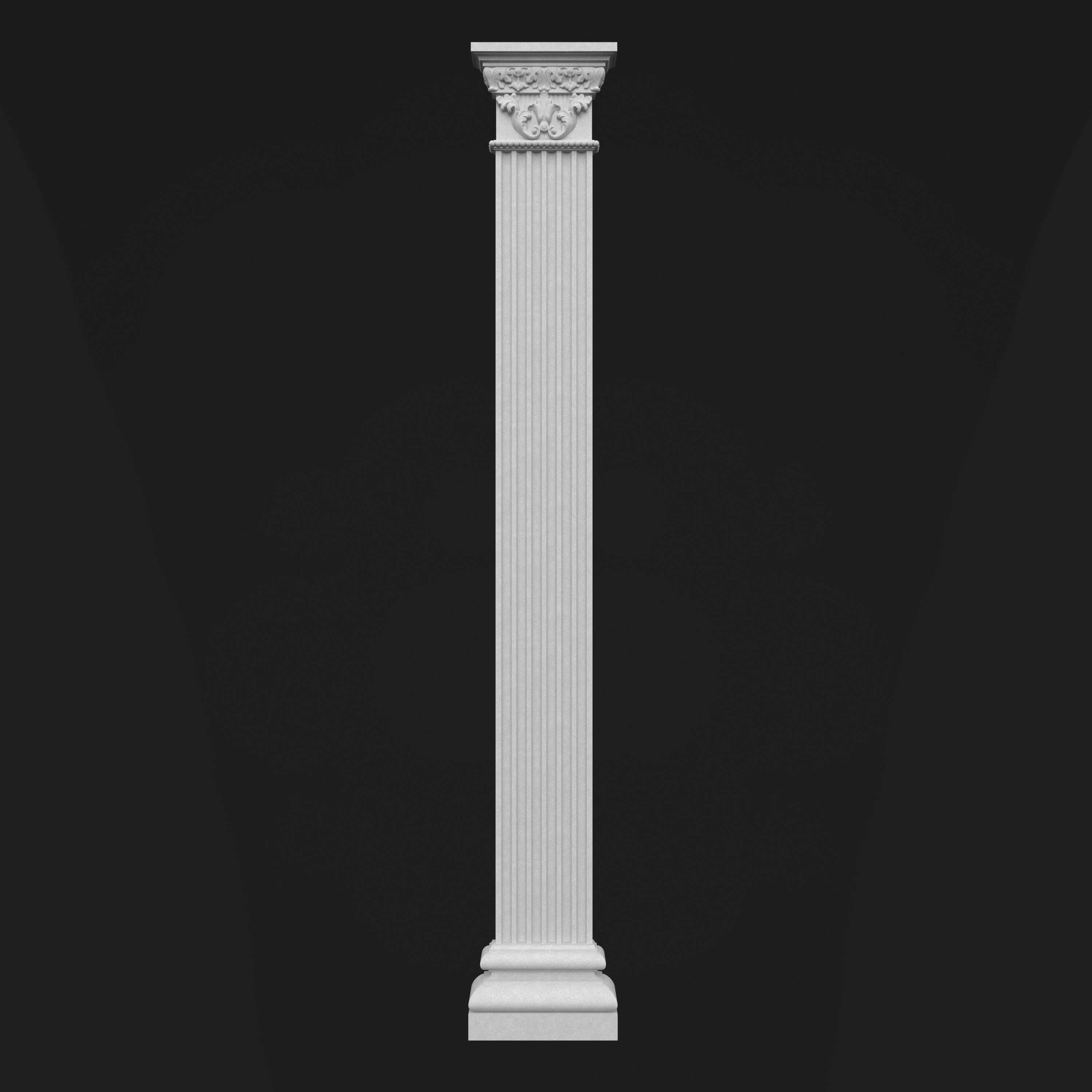 Column Decorative 5 3D model_5