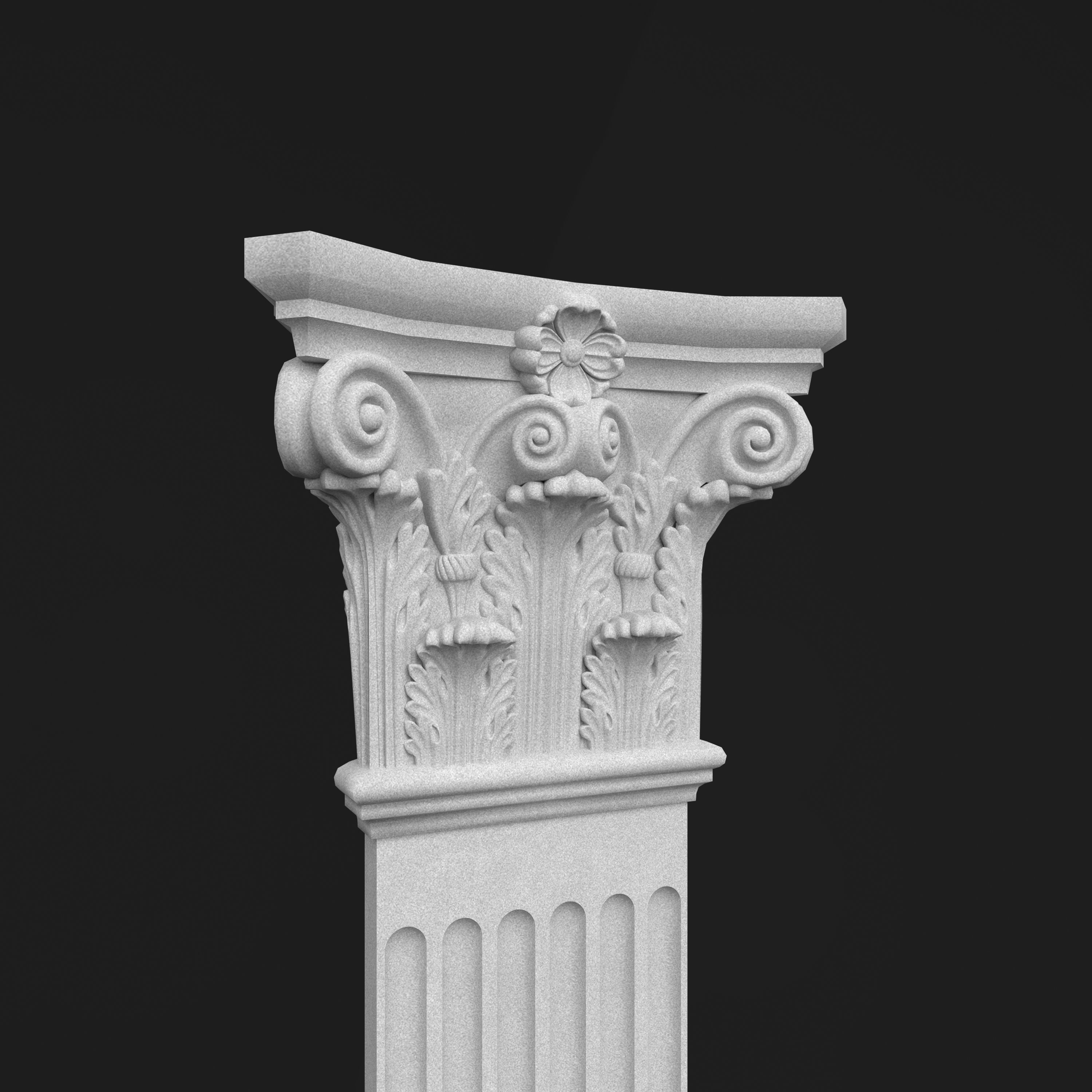 Column Decorative 6 3D model_3