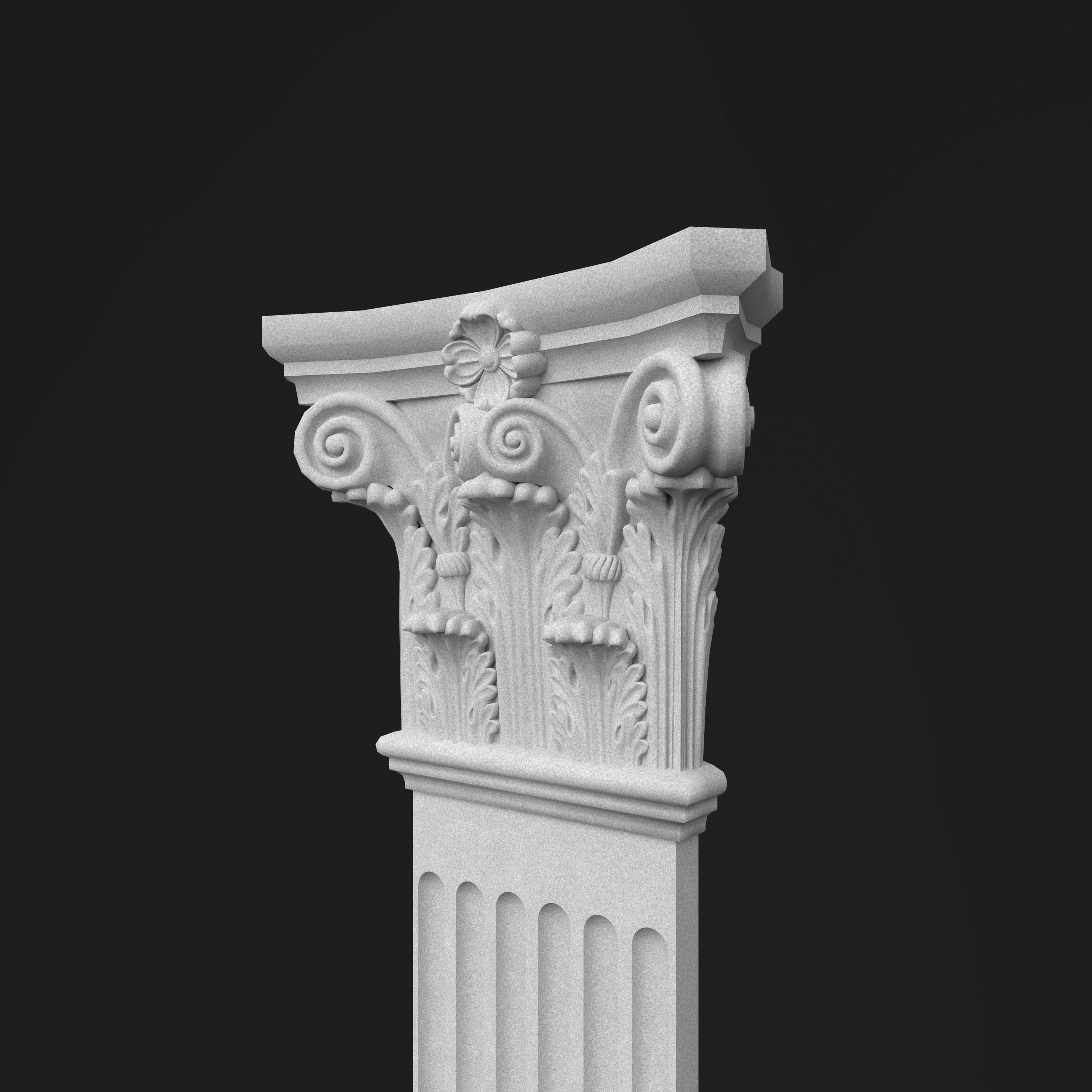 Column Decorative 6 3D model_11