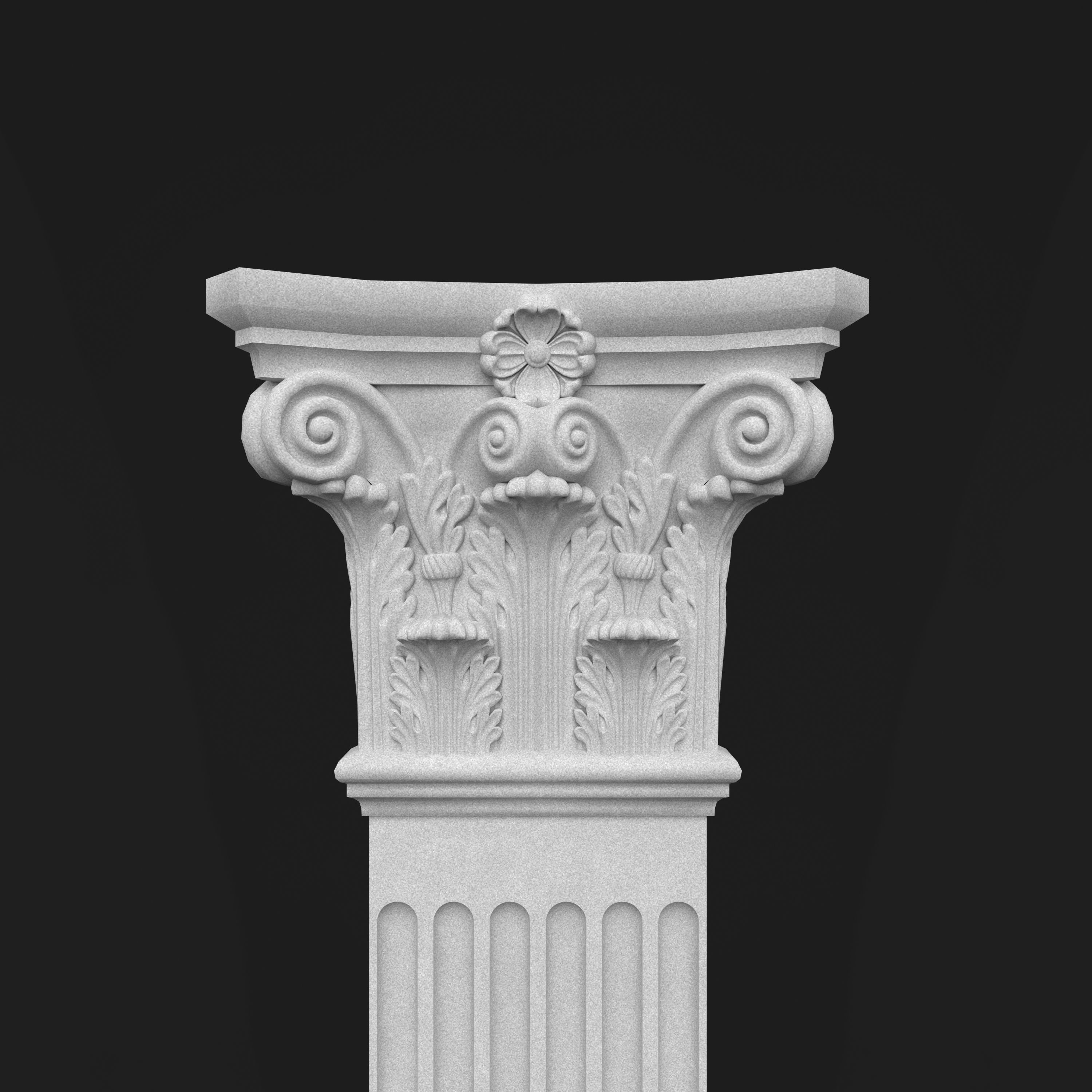Column Decorative 6 3D model_7