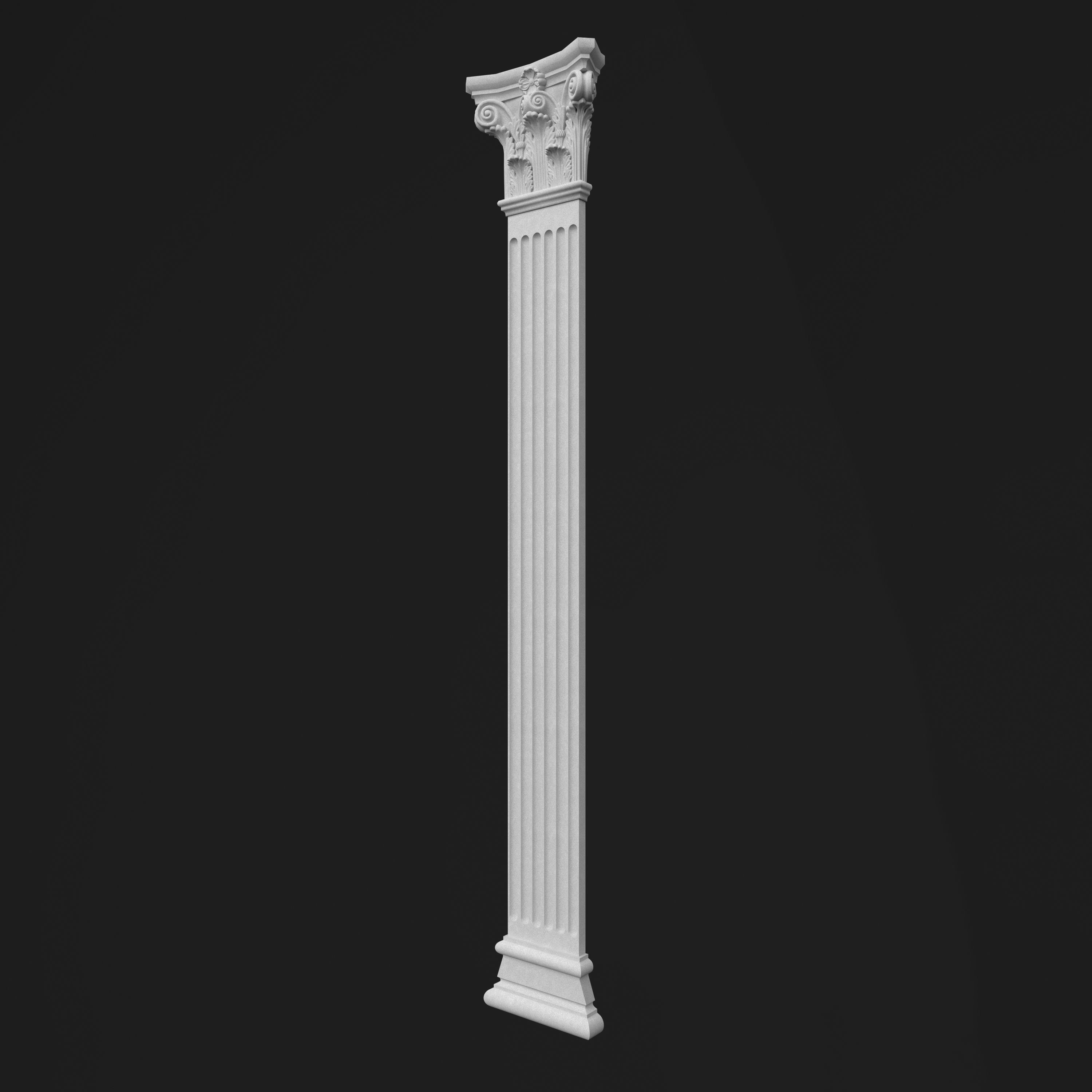 Column Decorative 6 3D model_9