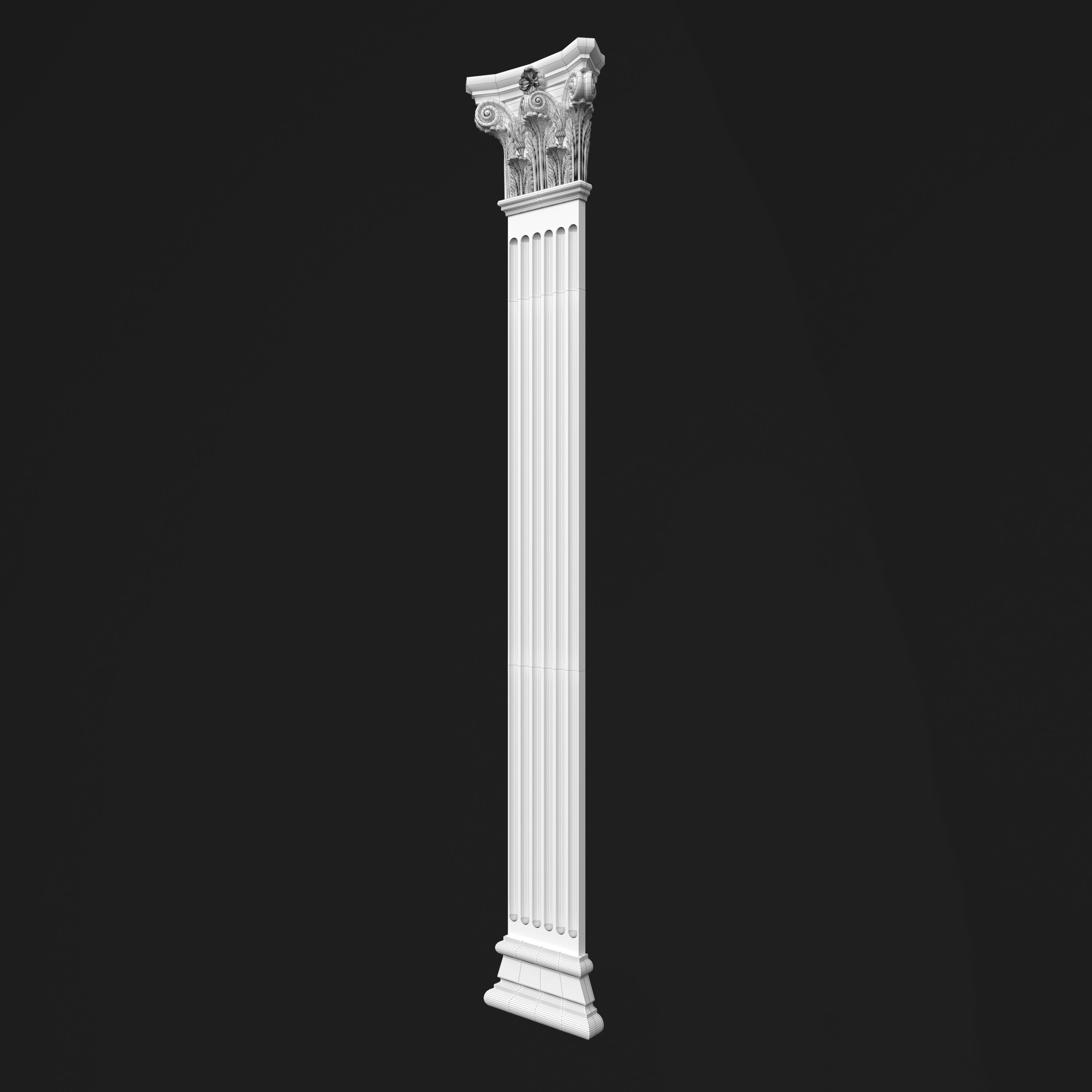 Column Decorative 6 3D model_10