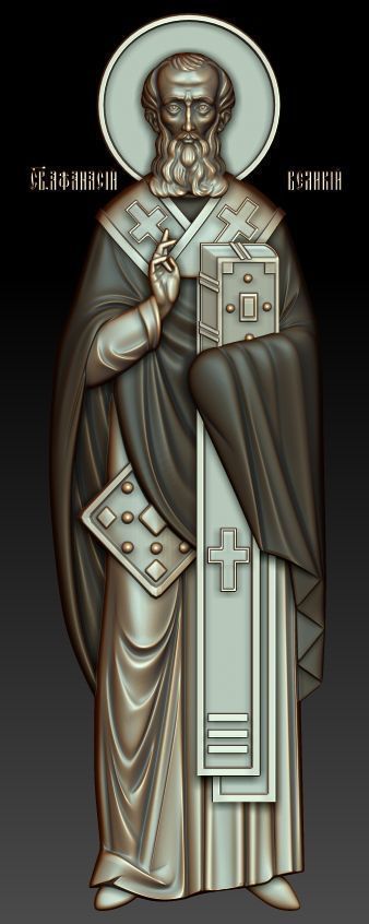 Athanasius the Great 3D model_14