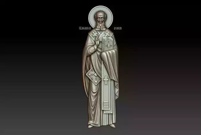 Athanasius the Great 3D model