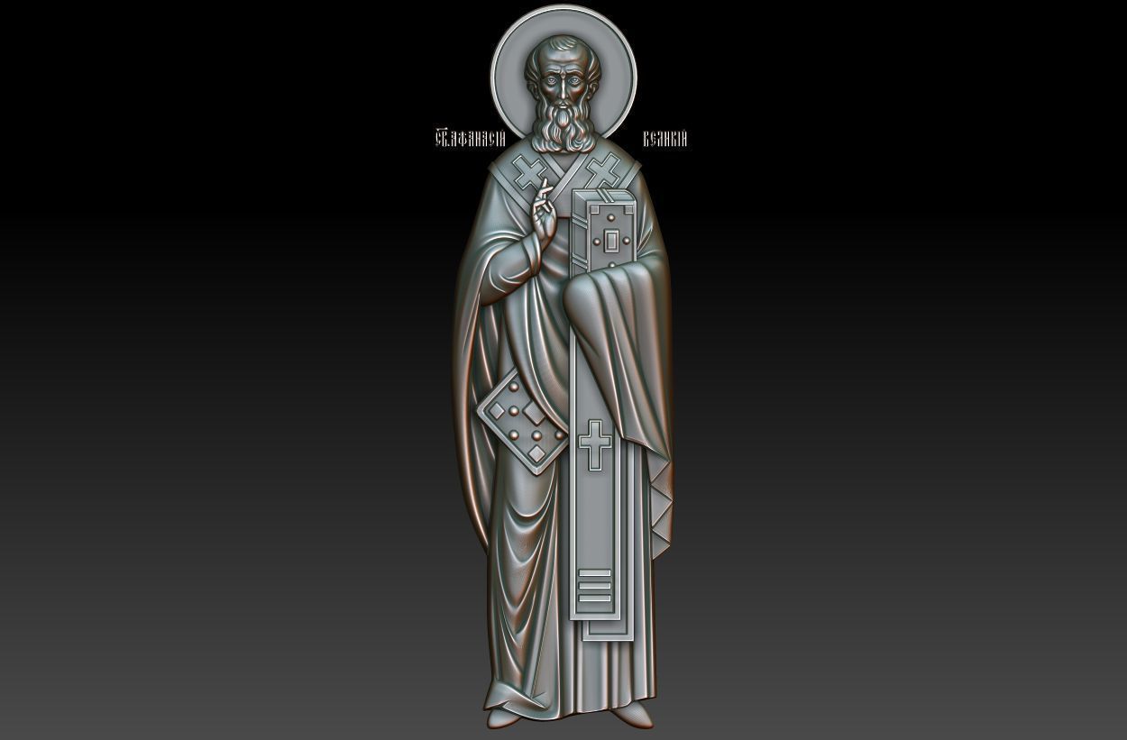 Athanasius the Great 3D model_10