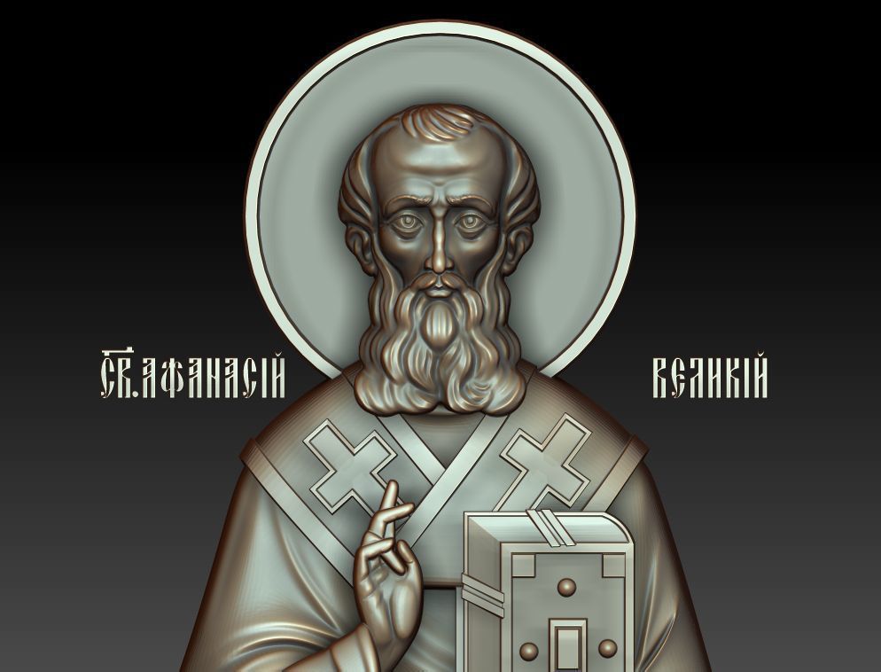 Athanasius the Great 3D model_1