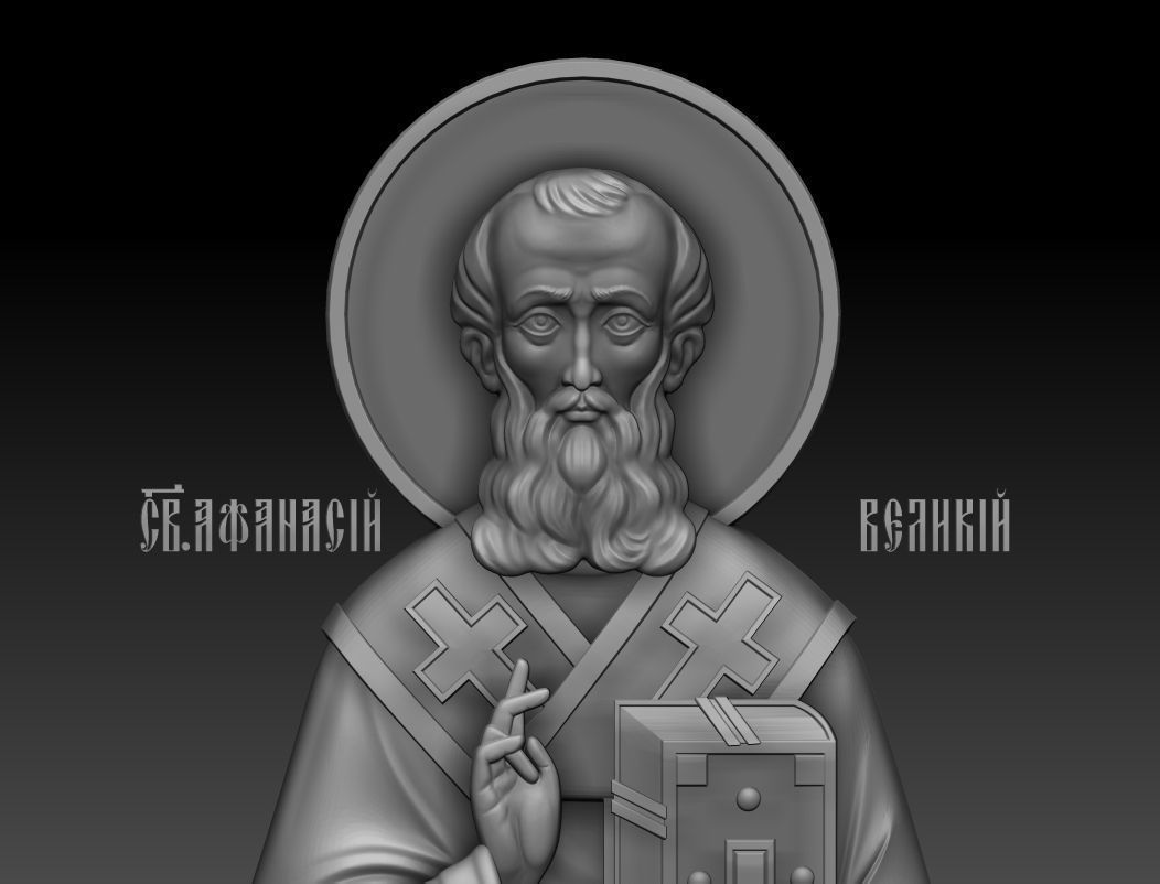 Athanasius the Great 3D model_5