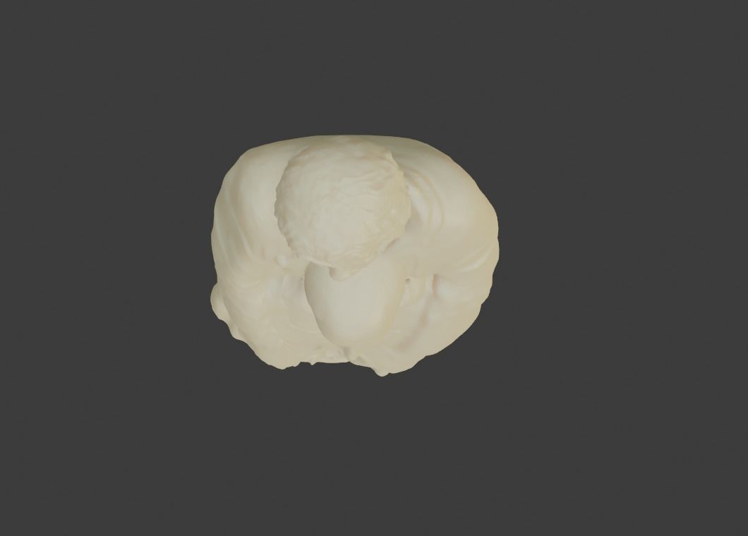 Mother Child Hugging Pose 3D print model_9