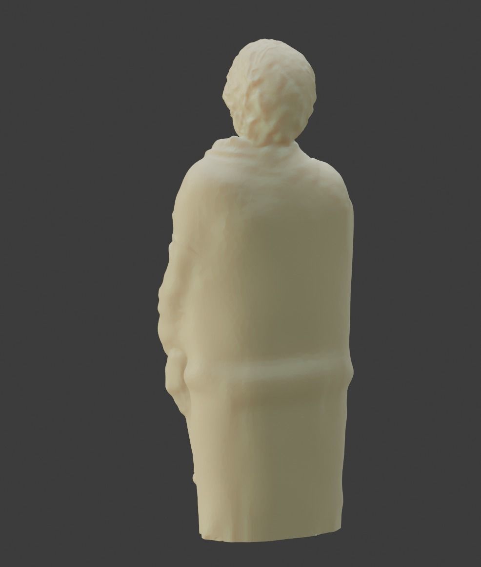 Mother Child Hugging Pose 3D print model_5