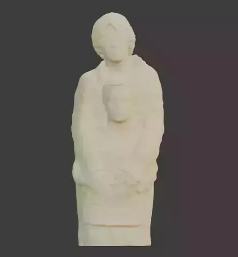 Mother Child Hugging Pose 3D print model