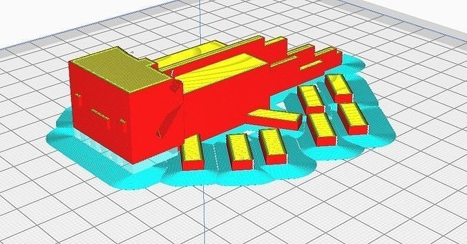 minecraft axolotl 3D print model