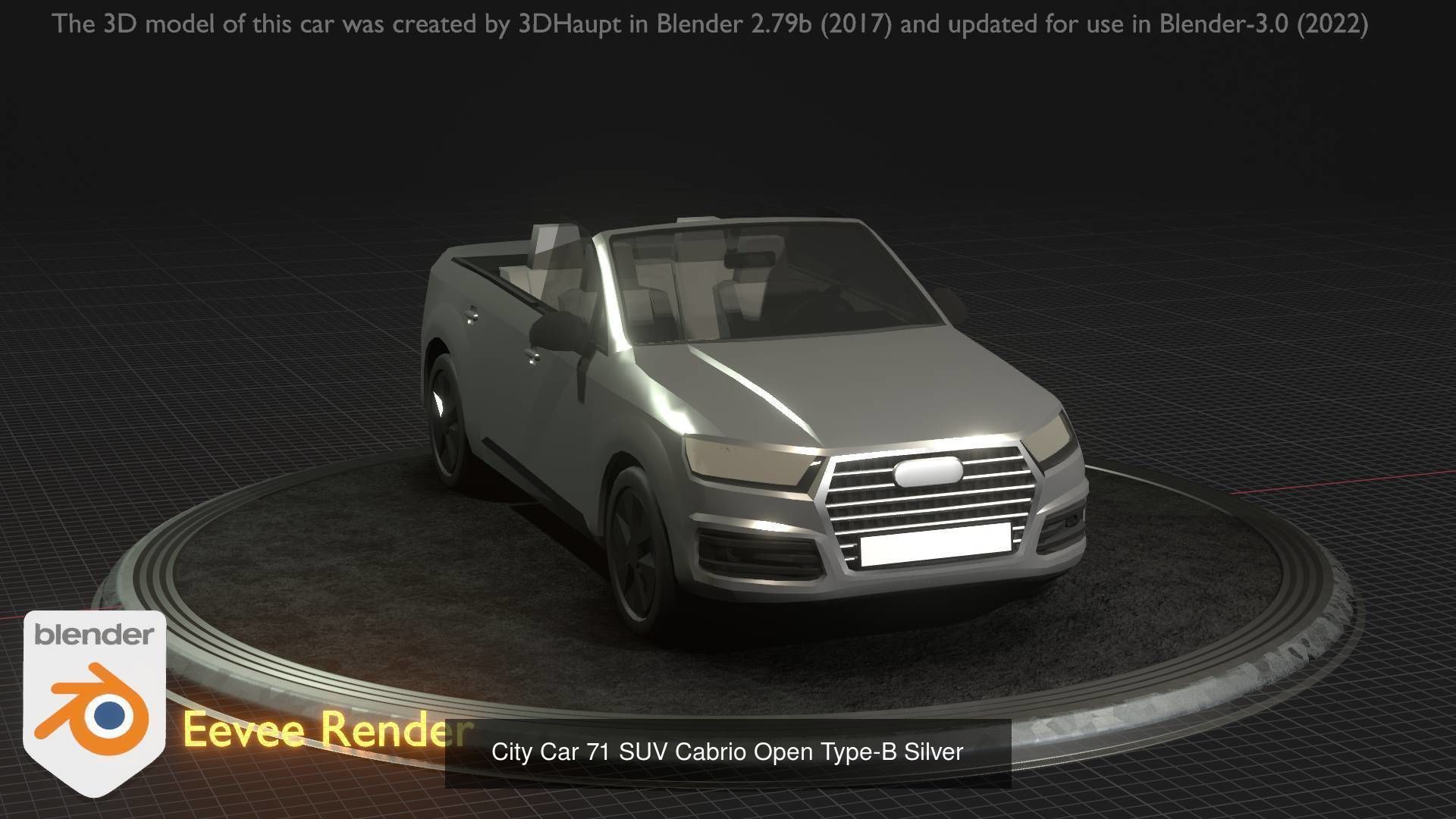 City Cars All Types A B C D E Silver 3D Model Collection_10