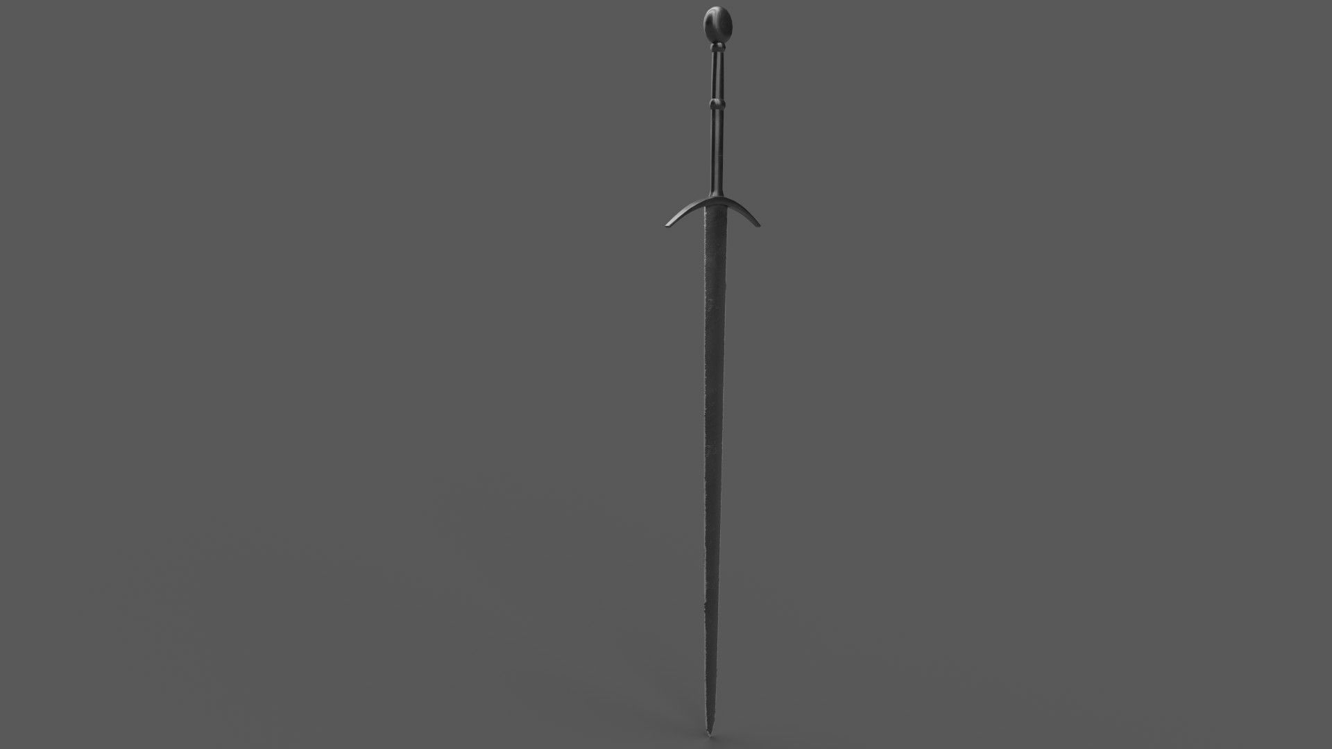 Sword Low-poly 3D model_2