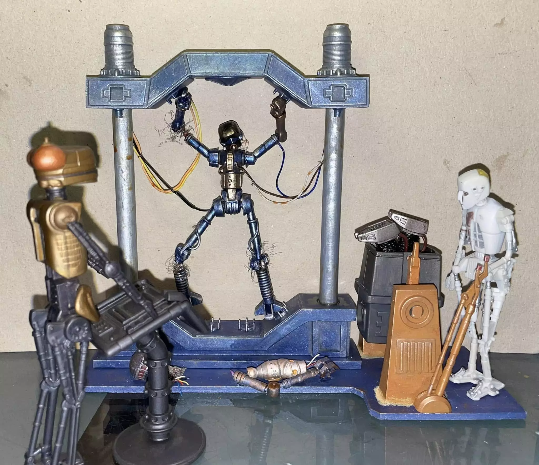 Jabbas Throne Room - Boiler Room - Complete set 1-12 scale 3D Model Collection_25