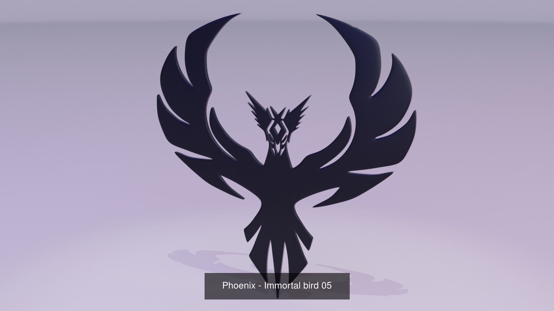 Phoenix - Immortal bird 3D Model Collection_7