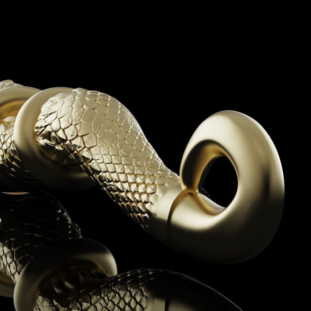 Dacic Wolf keyring 3D print model_3