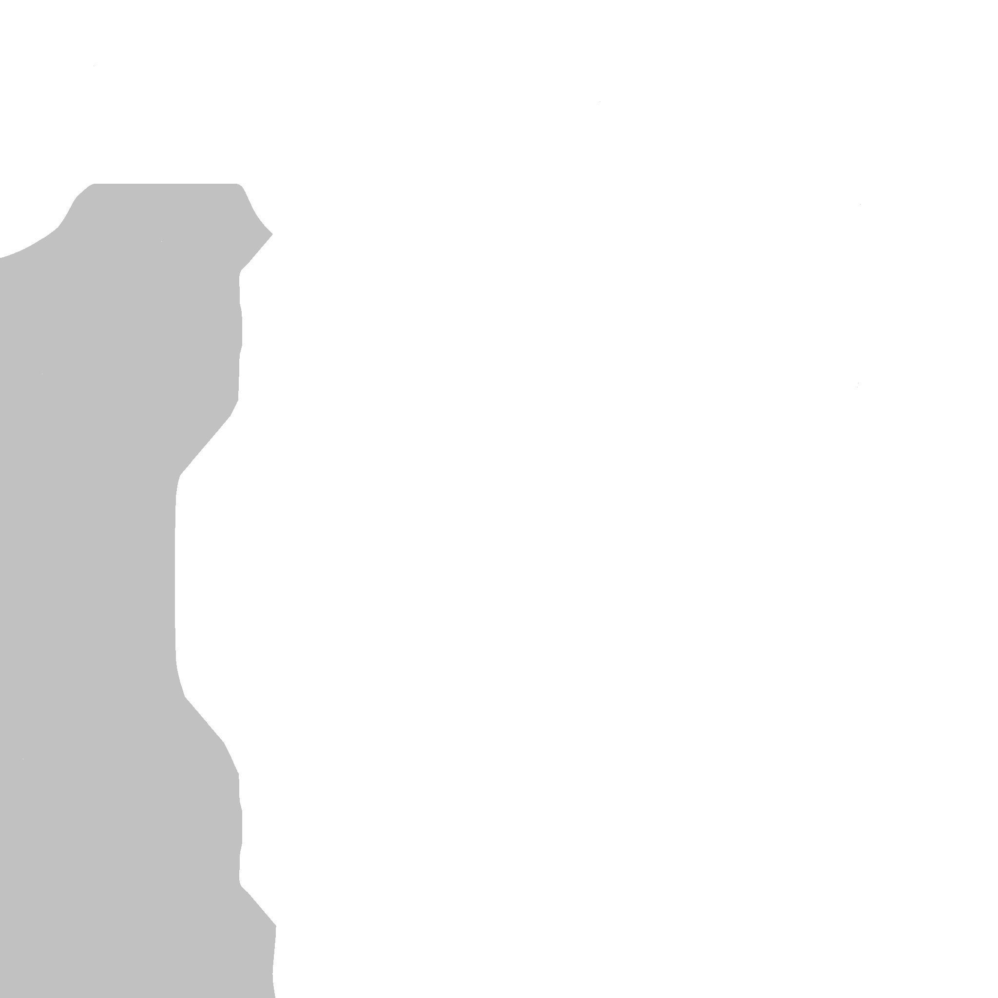 SciFi Glasses F02 Black Blue - Character Design Fashion Low-poly 3D model_21