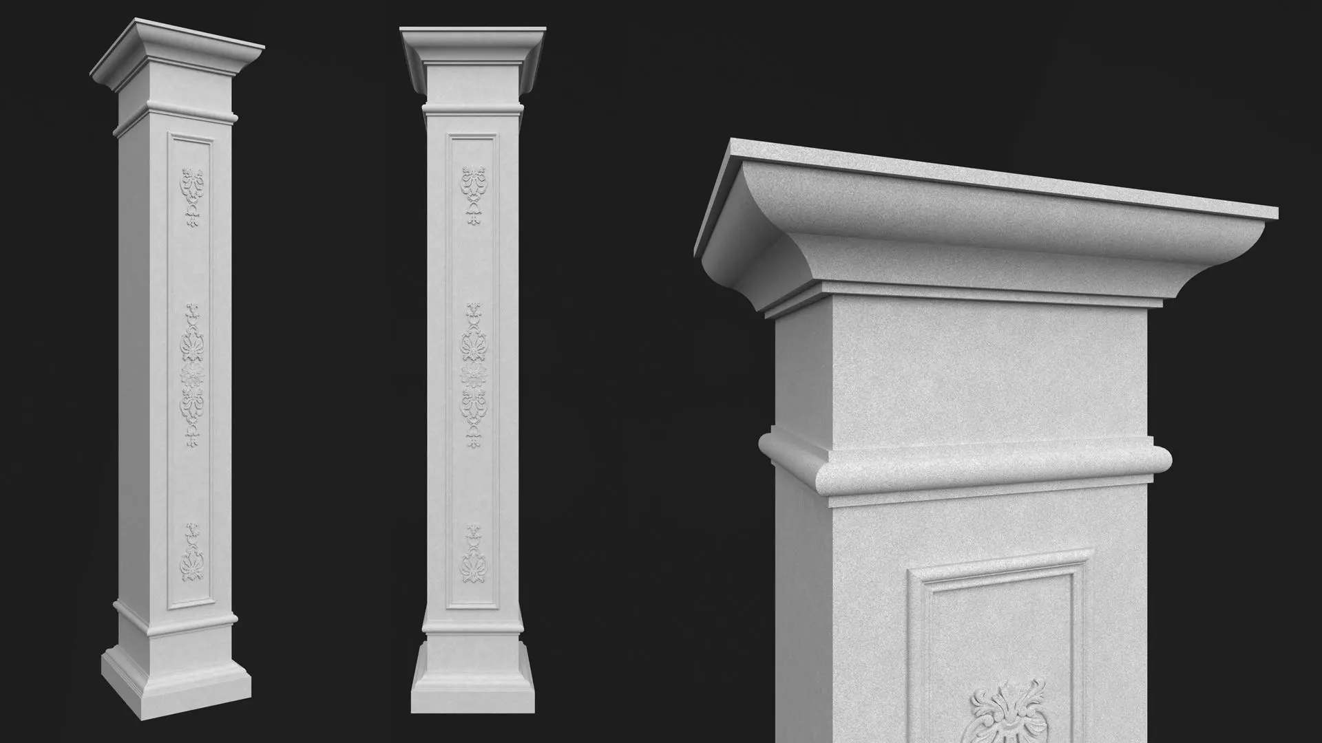 Column Decorative 8 3D model