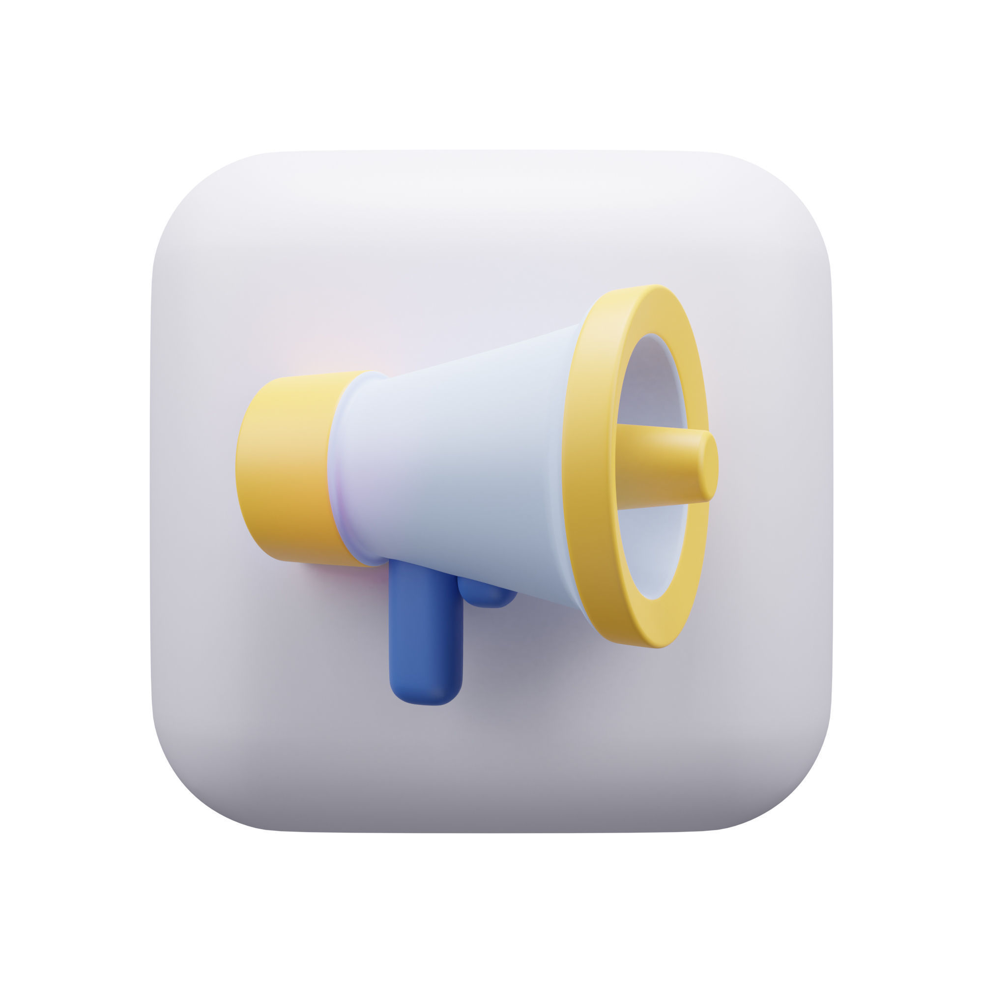 Contact Us Icon Pack 3D Model Low-poly 3D model_22