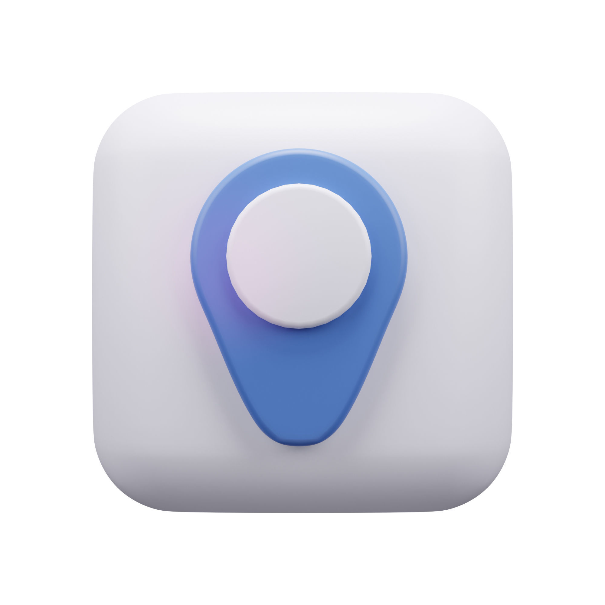 Contact Us Icon Pack 3D Model Low-poly 3D model_26