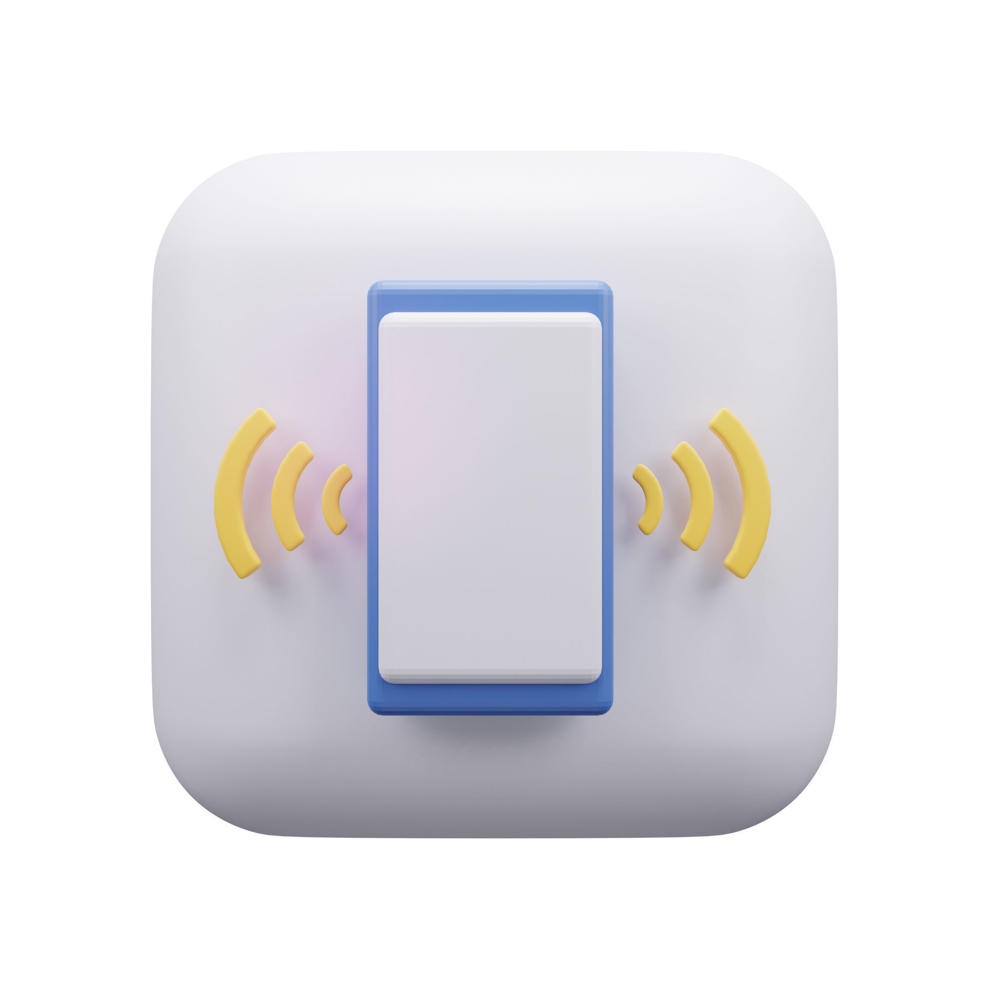 Contact Us Icon Pack 3D Model Low-poly 3D model_31