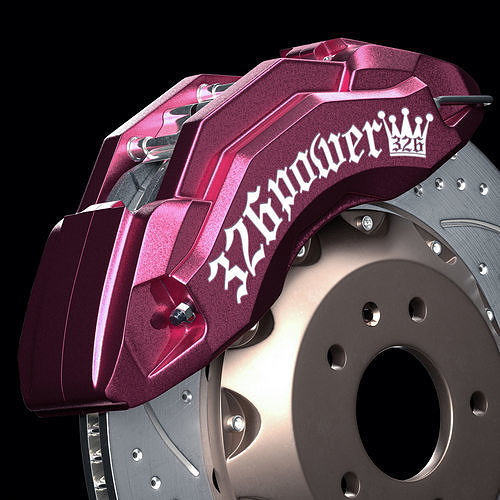 326 Power Gachi Stop brake system 3D model