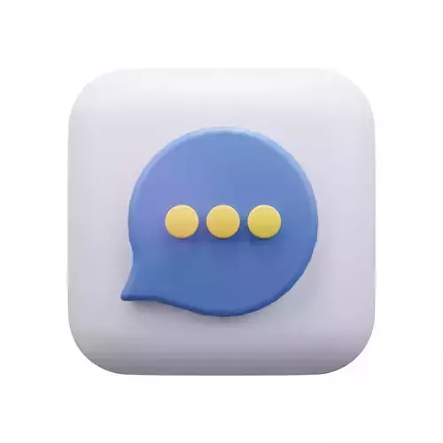 Contact Us Round Chat Icon
