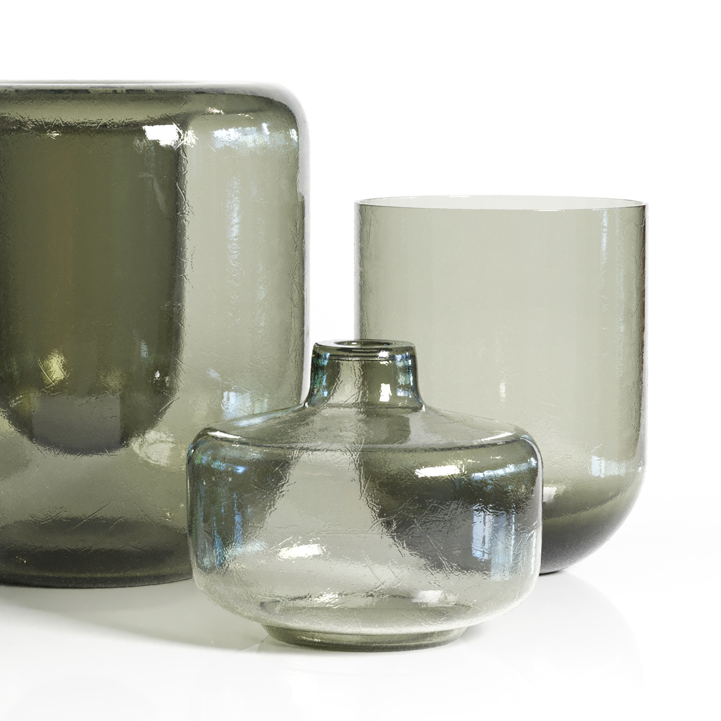 Mickleton  Kristina Recycled Glass Vase  Low-poly 3D model_3