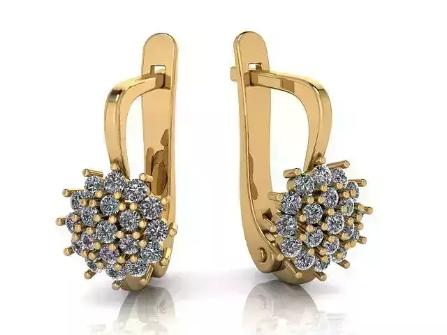 Earring G0006 3D print model