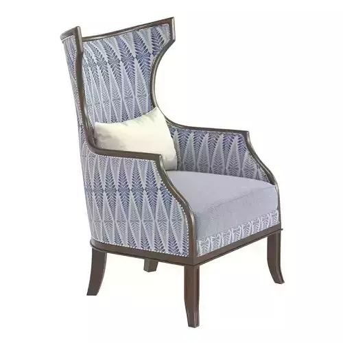 Fairfield Marcel Wing Chair 3D model