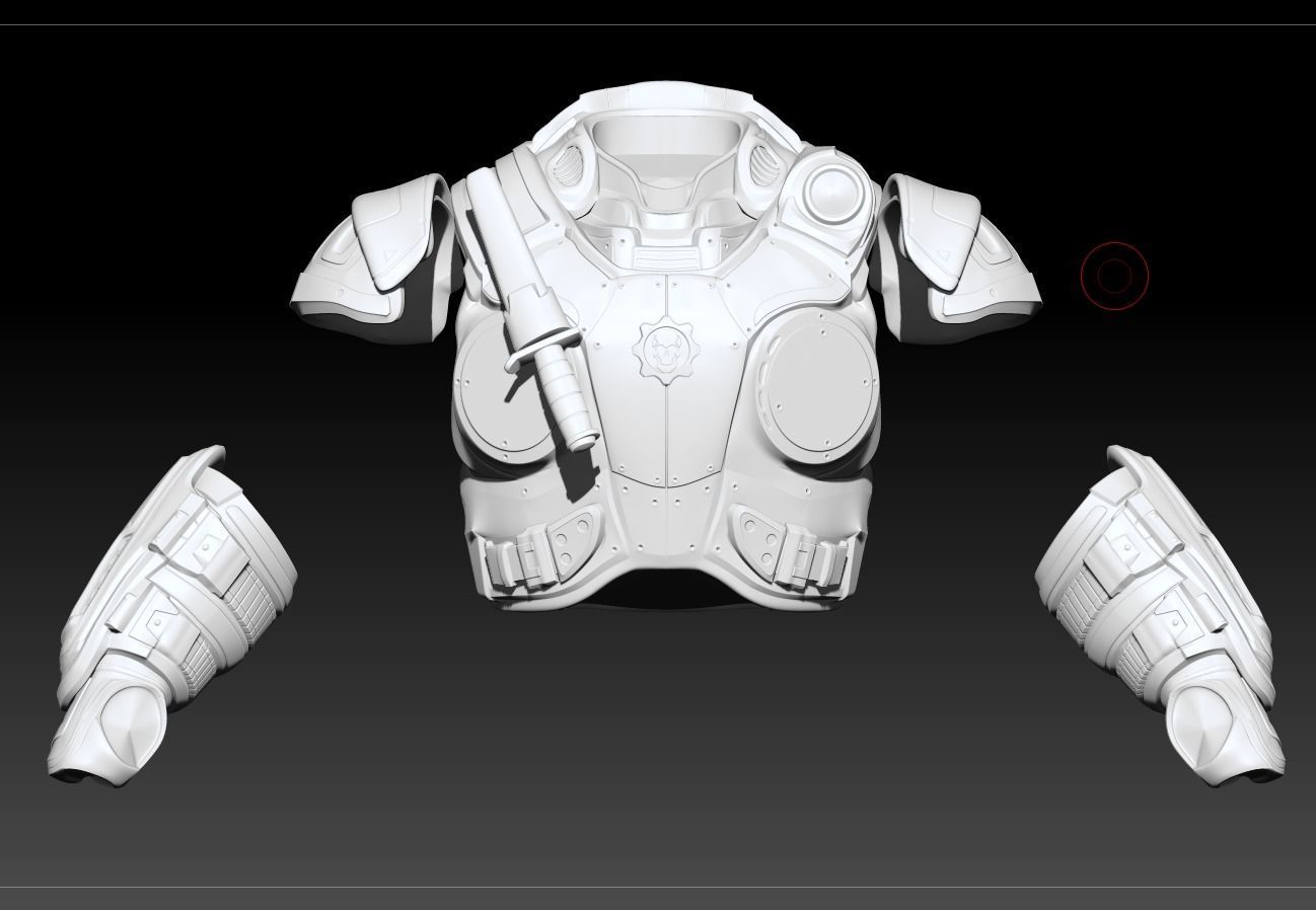 3D Print Model Gears Of War Dominic Santiago 3D print model_1