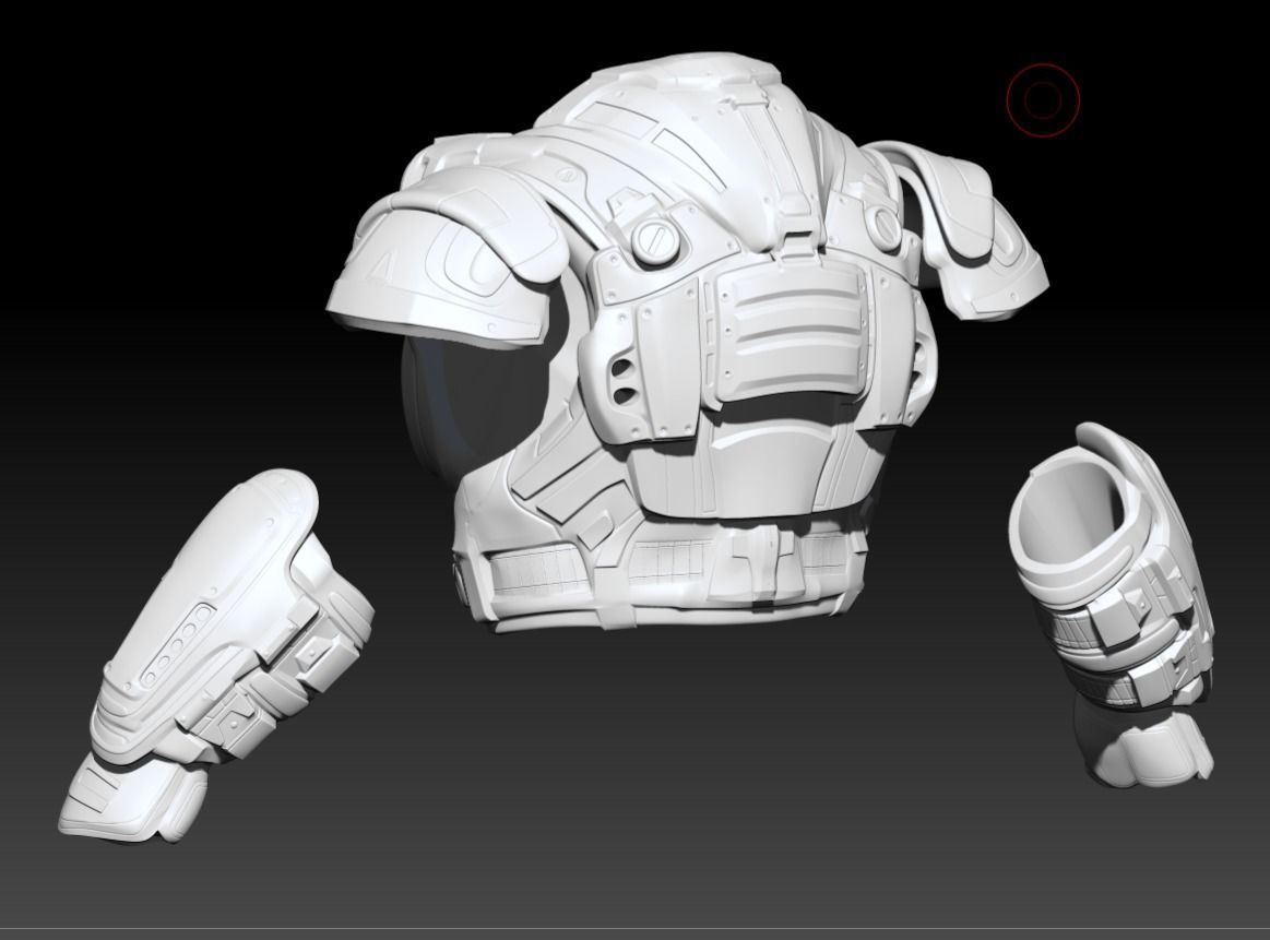 3D Print Model Gears Of War Dominic Santiago 3D print model_6