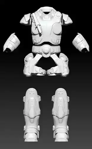 3D Print Model Gears Of War Dominic Santiago 3D print model