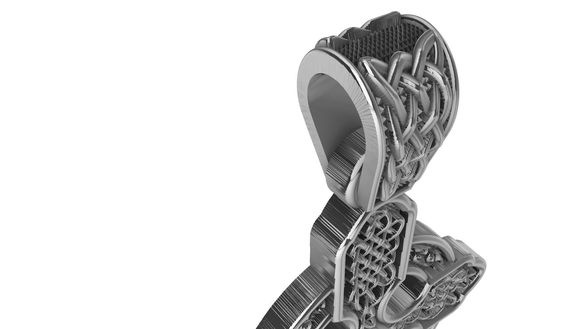 Celtic Cross Cruz Celta 3D print model_13