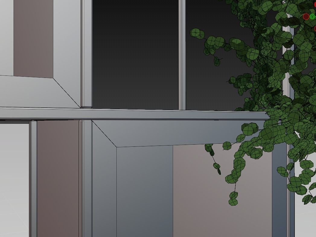 shelving loft 3d model Low-poly 3D model_12