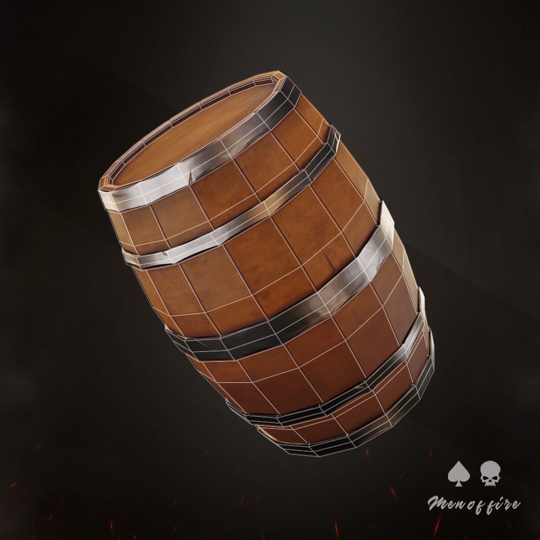 Stylized Character Low-poly 3D model_9