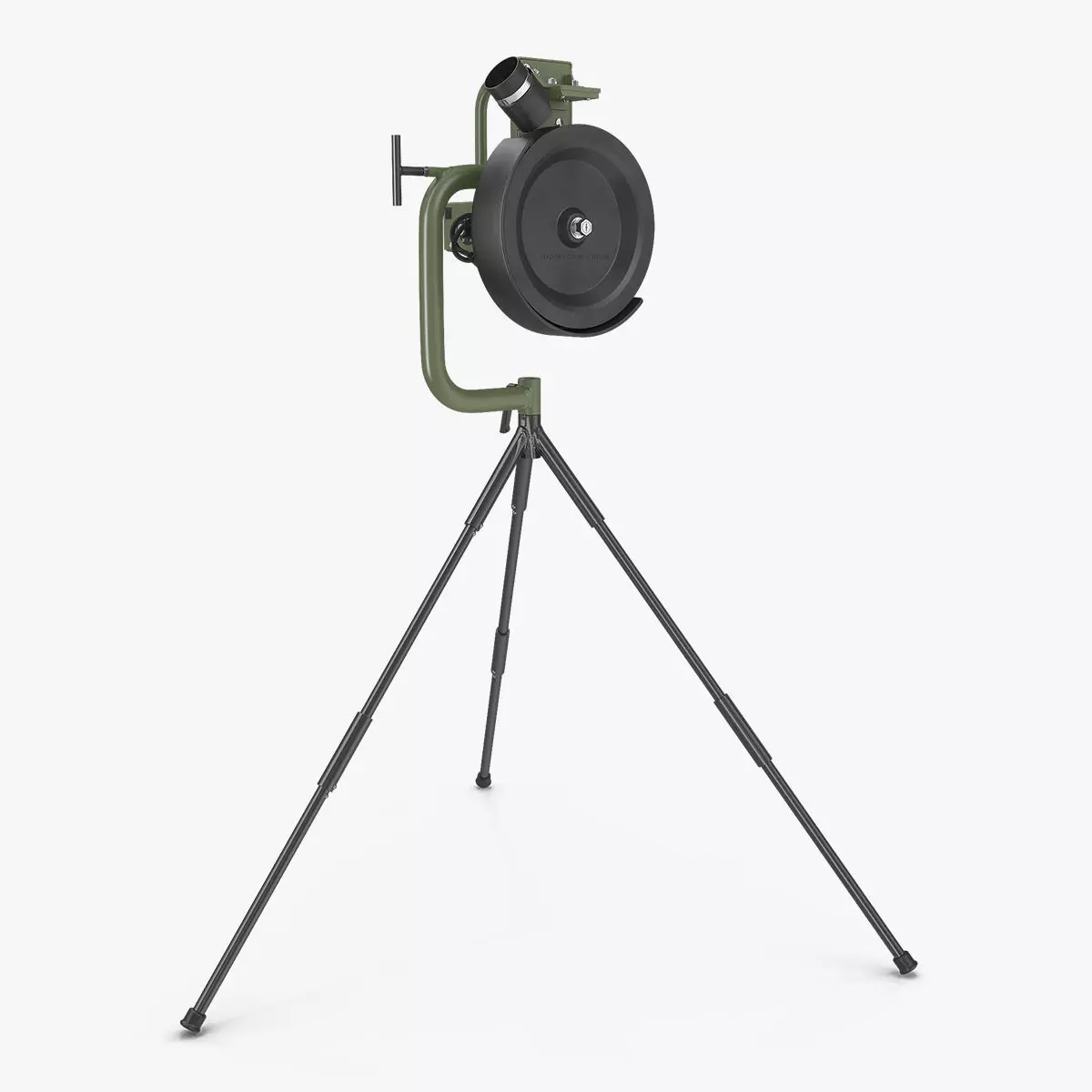 Baseball Pitching Machine 3D model_0