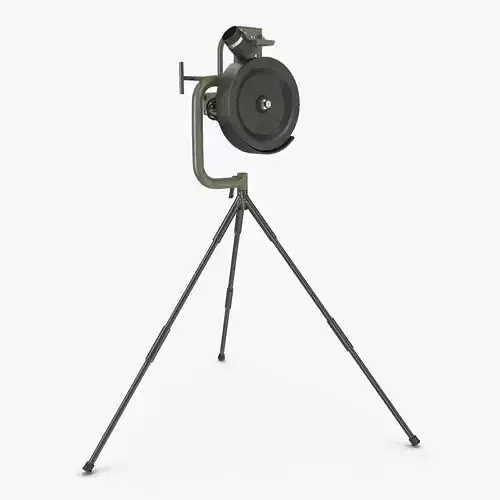 Baseball Pitching Machine 3D model