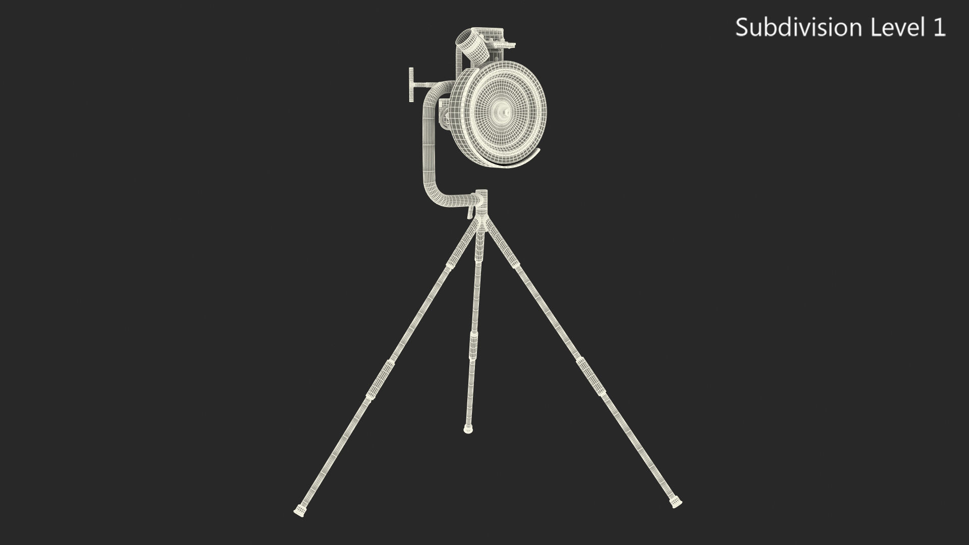 Baseball Pitching Machine 3D model_12