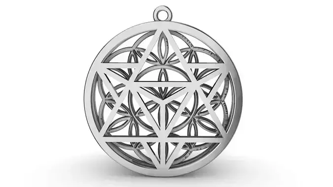 Mandala Of Life Merkabah 2 parts fit