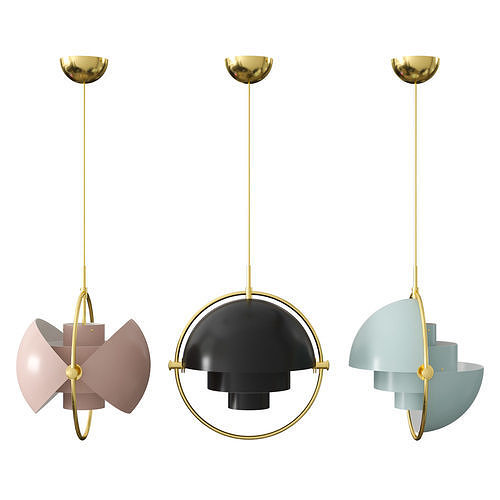 Multi Lite Pendant 3D model