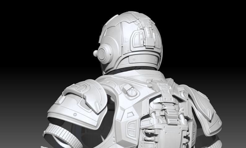 3D Print Model Gears Of War Anthony Carmine Helmet -Helmet Only 3D print model_3