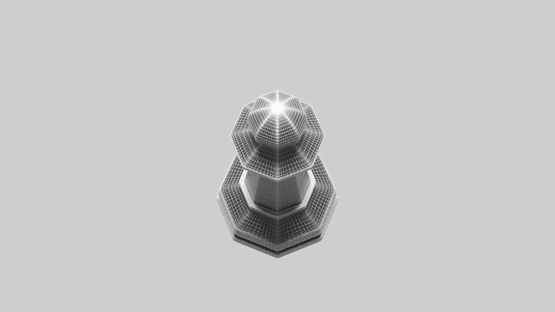 Pawn Chess Coin 3D print model_6