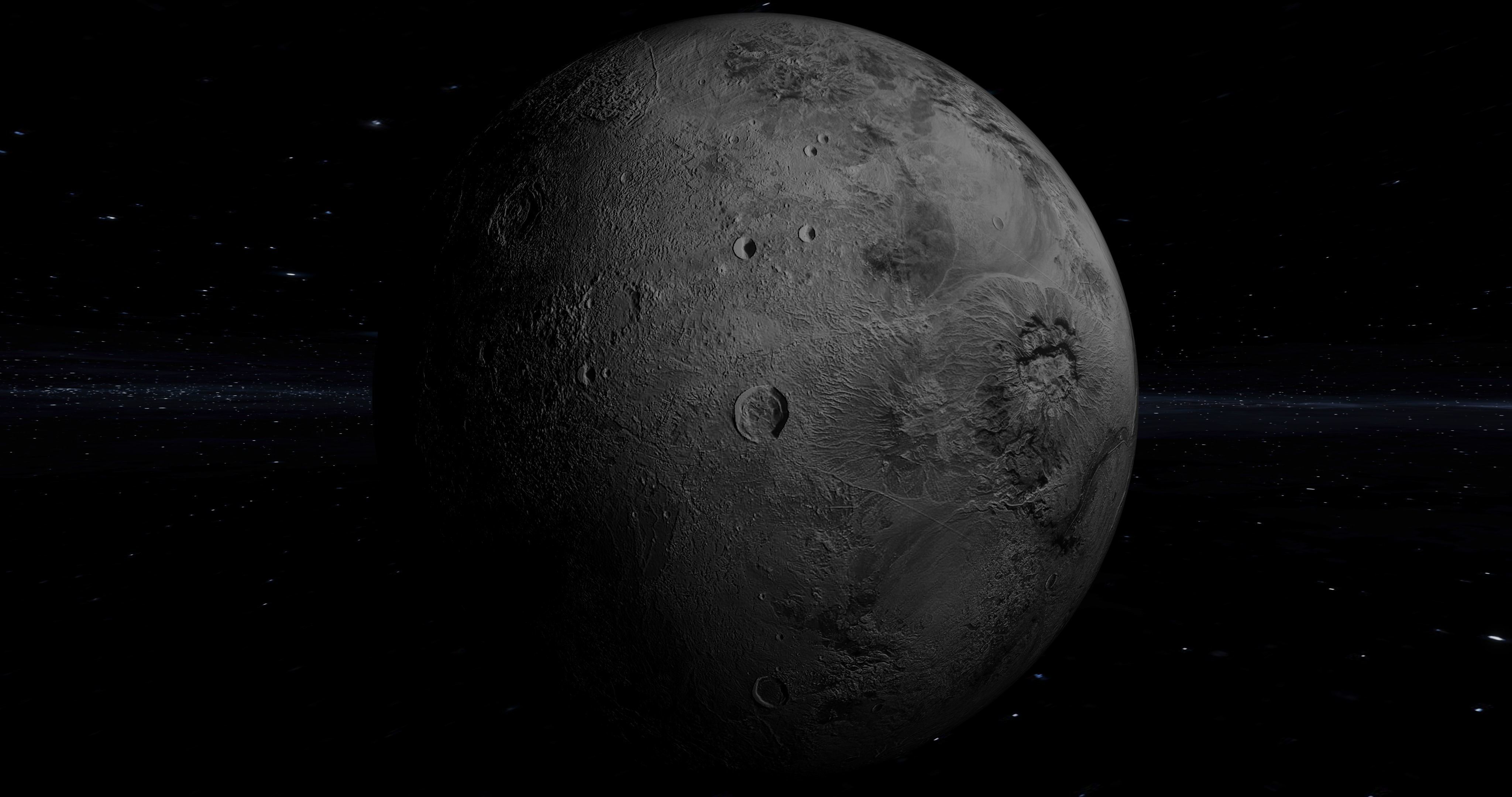 This is a Fictional planet HAUMEA 3D model_10