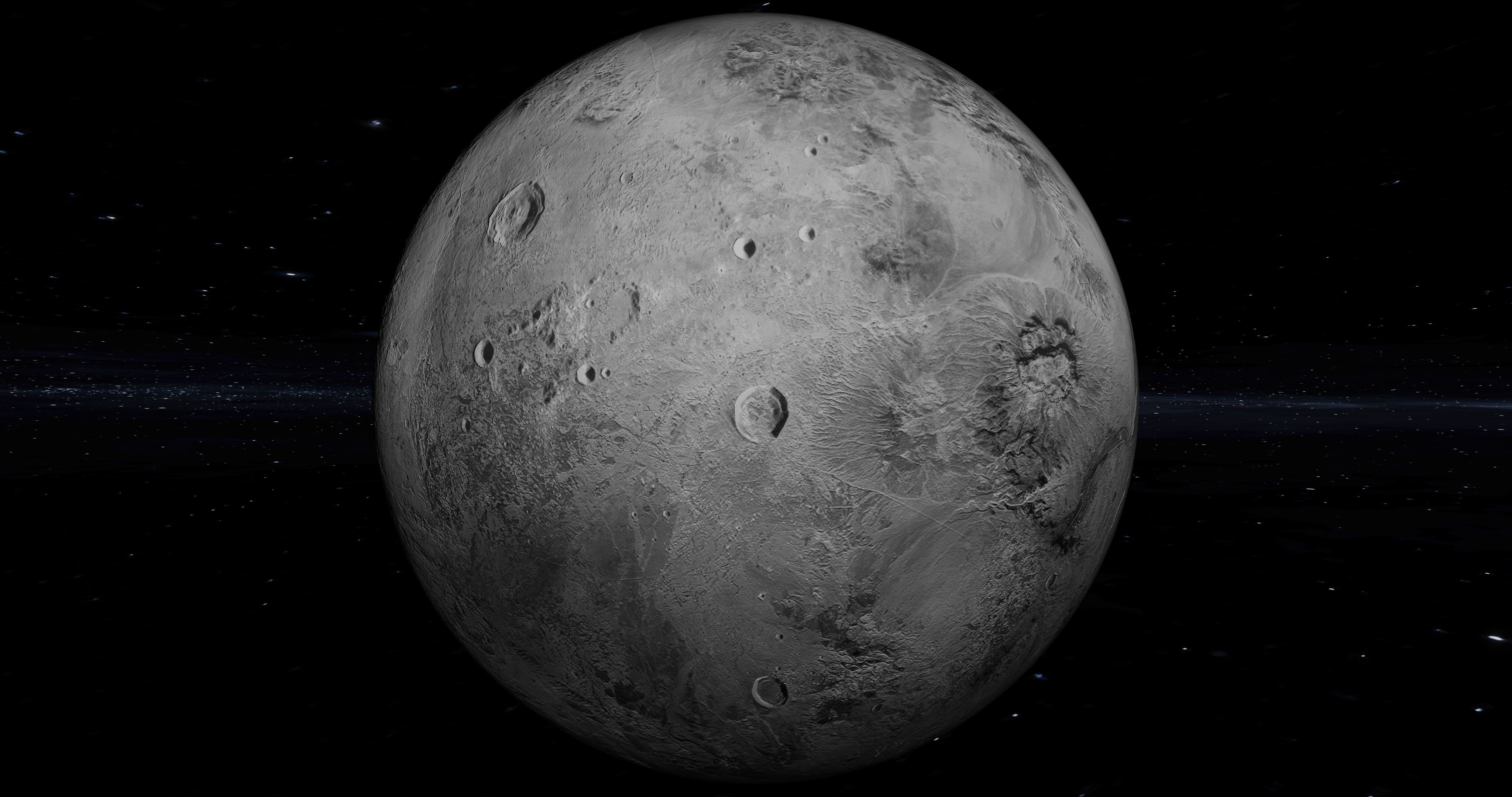 This is a Fictional planet HAUMEA 3D model_12