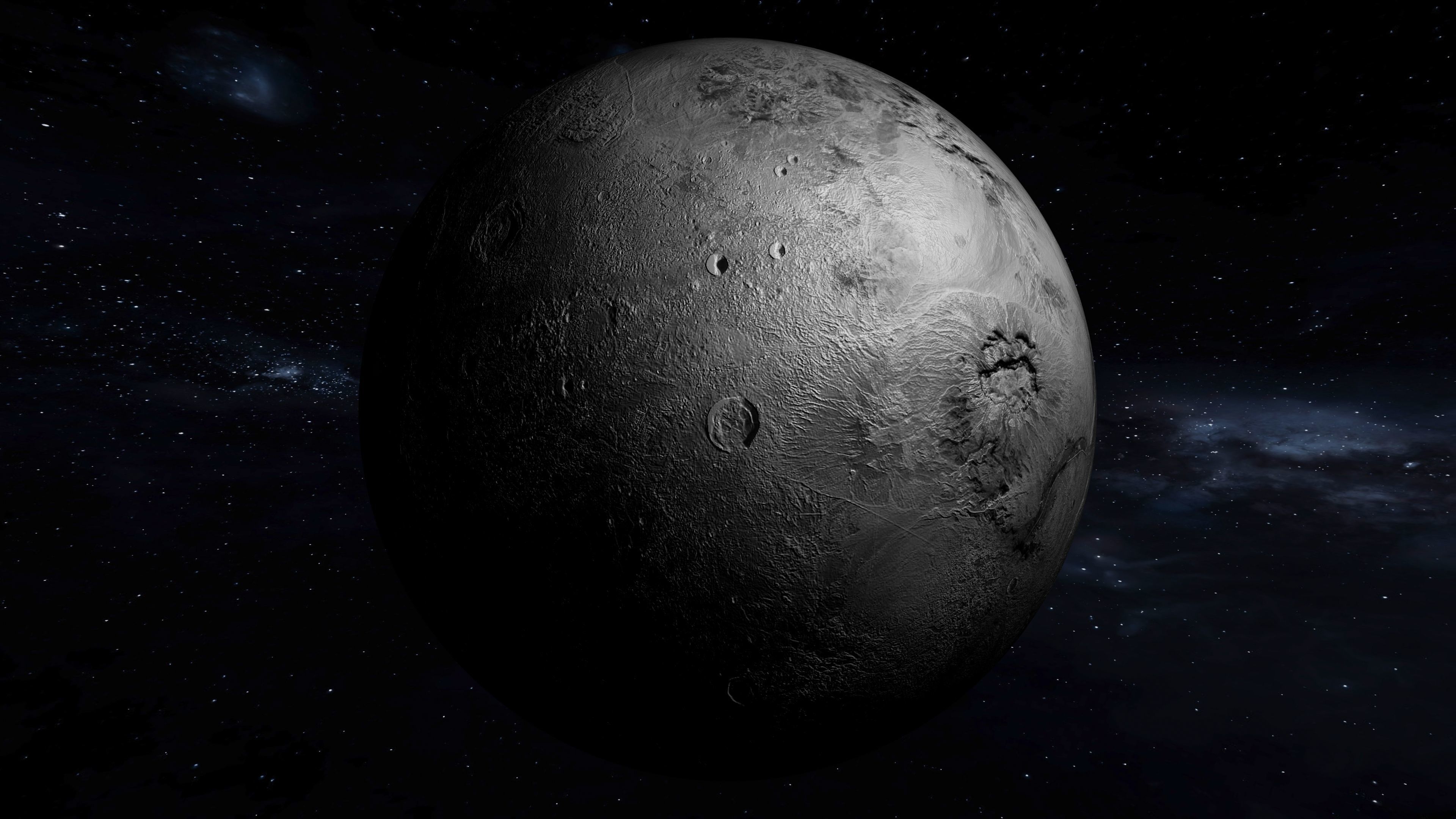 This is a Fictional planet HAUMEA 3D model_3